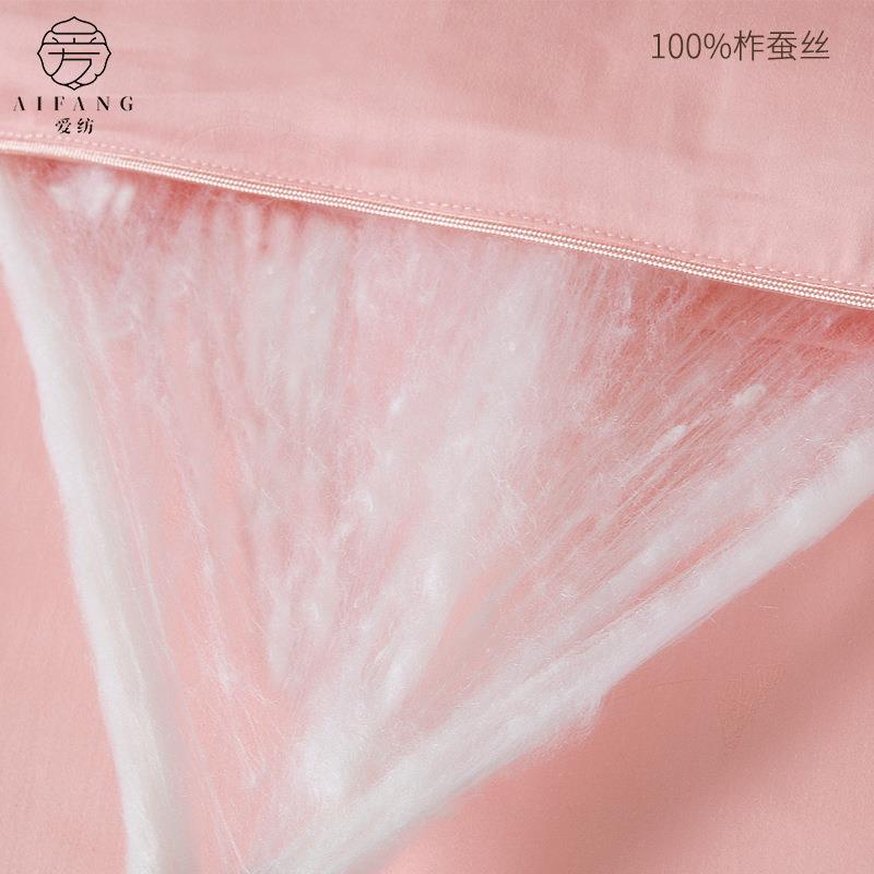 柞蚕丝被芯桐乡s纯冬蚕丝被纯蚕被丝子秋被子母被蚕丝被厂家棉直