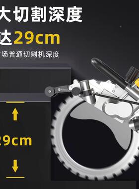 高频环锯无刷切LPB机AC8400墙手持大功率割多功能开开墙门切机
