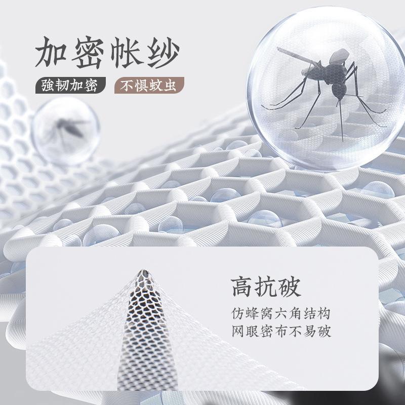 家纺时尚方顶坐床式蚊帐.三开方蚊顶帐1门.5时尚方顶m18m家用蚊帐