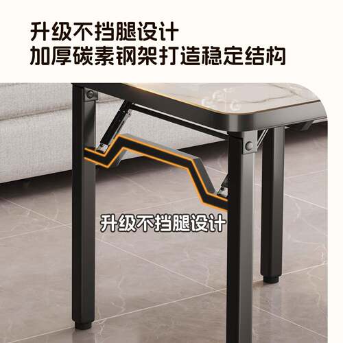 88810161可折叠摆桌子#桌家用小户型吃饭桌子掼蛋桌烤火桌子摊餐