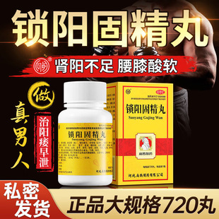 向前 锁阳固精丸 720丸扁鹊肾阳不足头晕腰膝酸软遗精早泄温肾
