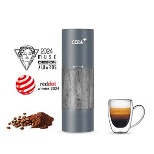 CERA香之君意式小型咖啡豆研磨机咖啡研磨器电动磨豆机家用便携