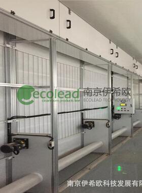 伊希欧电动卷帘除尘器卷帘式空气过滤器自动卷绕式过滤器厂家