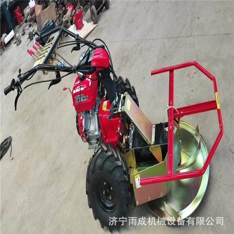柴油牧场割草机 自走式牧草收割机 手扶圆盘剪草机 图片
