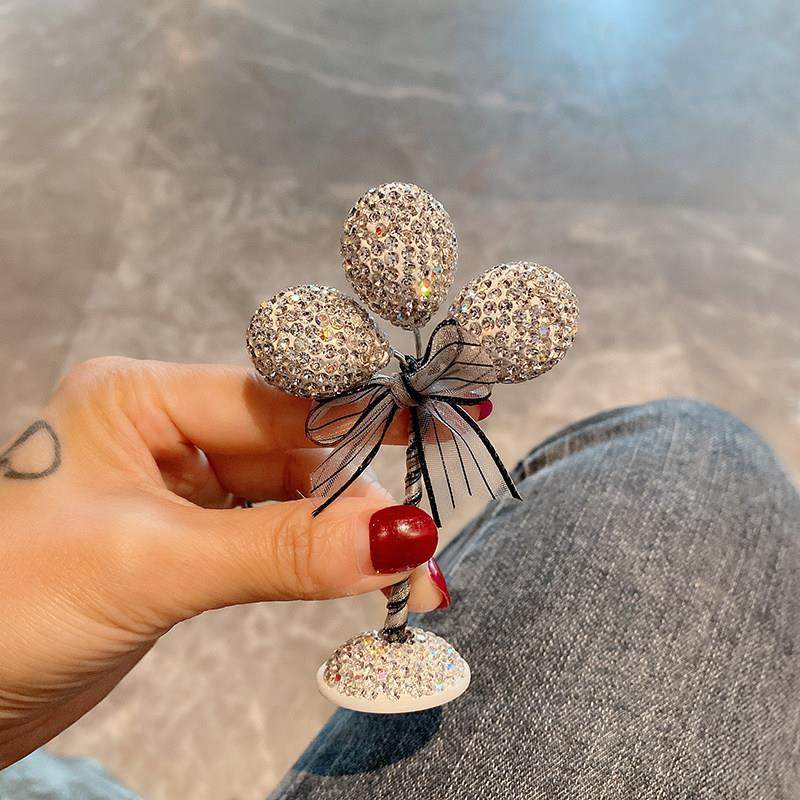 ins网红款镶钻蕾丝蝴蝶结气球树汽车摆件装饰摆台女生车用饰品潮,汽车用品/电子/清洗/改装,摆件,淘宝优惠券,粉丝福利购,淘宝优惠卷