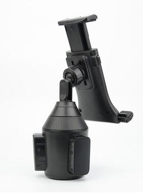 车载手机水杯座专用支架适用ipad平板中控短款固定导航支撑夹底座