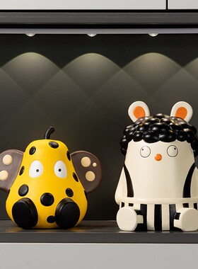 电视柜摆件家居饰品桌面玄关入户高级感小众软装饰样板房酒柜摆设