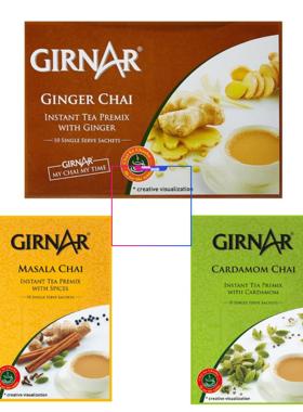 INDIAN FOOD 印度 GIRNAR MASALA CHAI TEA 玛萨拉速溶奶茶 140g