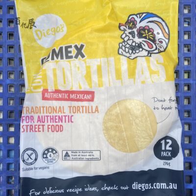 墨西哥玉米薄饼Gluten free Tortillas 12片