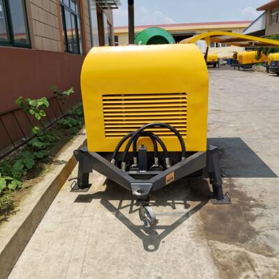 拖泵柴油动力搅拌机输送泵车混凝土输送泵混凝土输送泵BT80