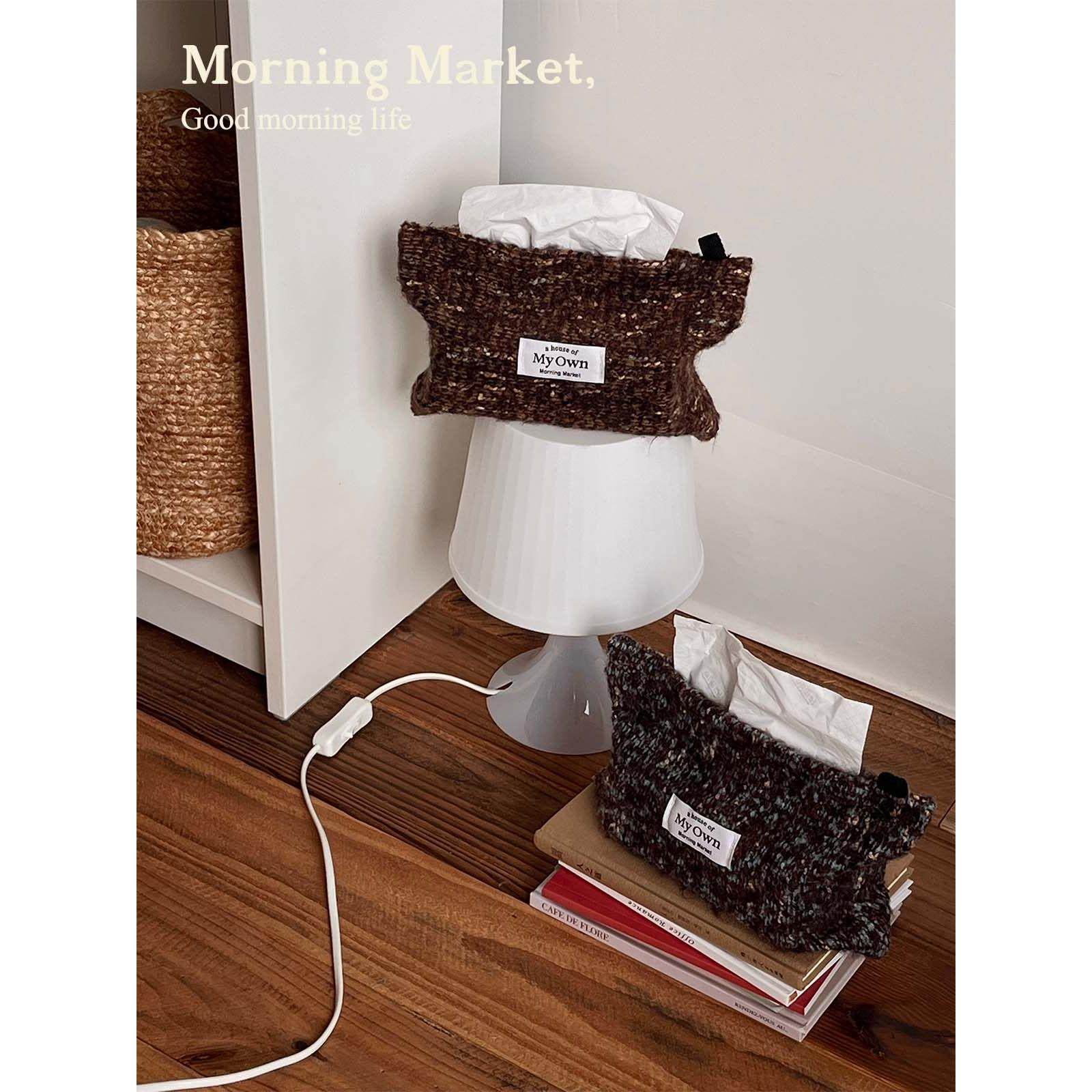 早市花呢品质提花纸巾盒家庭悬挂纸巾盖汽车安装,收纳整理,纸巾盒,淘宝优惠券,粉丝福利购,淘宝优惠卷