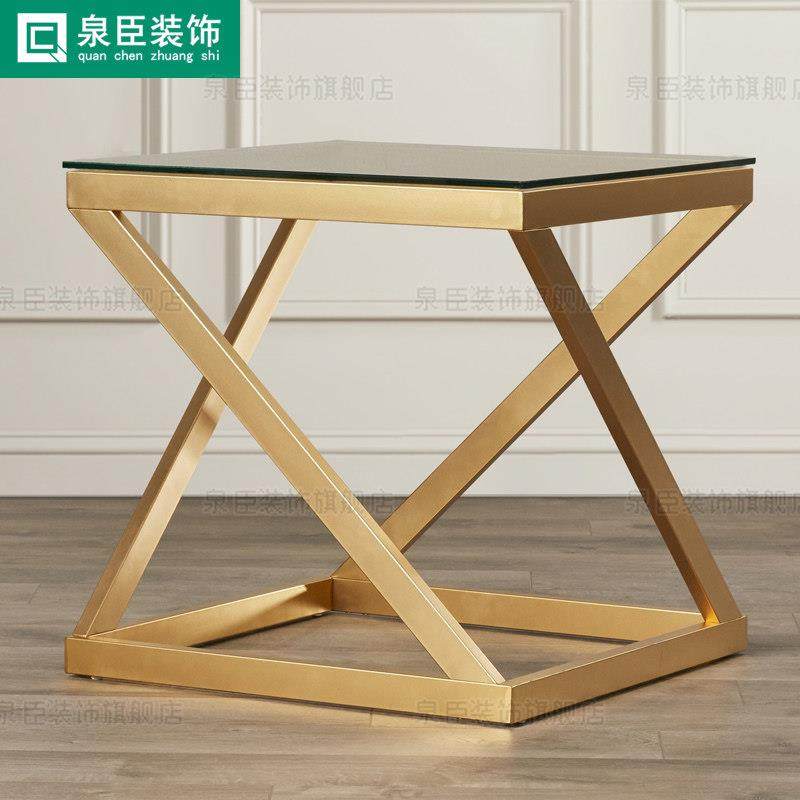 全辰装饰北欧简约现代铁制茶几客厅沙发边角迷你小方形边角桌,住宅家具,角几/边几,淘宝优惠券,粉丝福利购,淘宝优惠卷