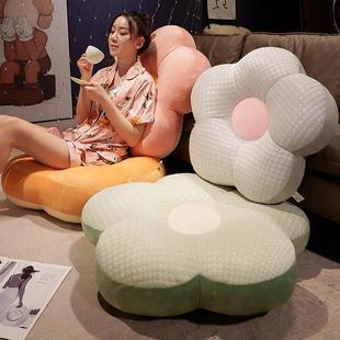 花朵坐垫地上蒲团家用屁垫客厅沙发抱枕卧室榻榻米飘窗靠垫软 日式