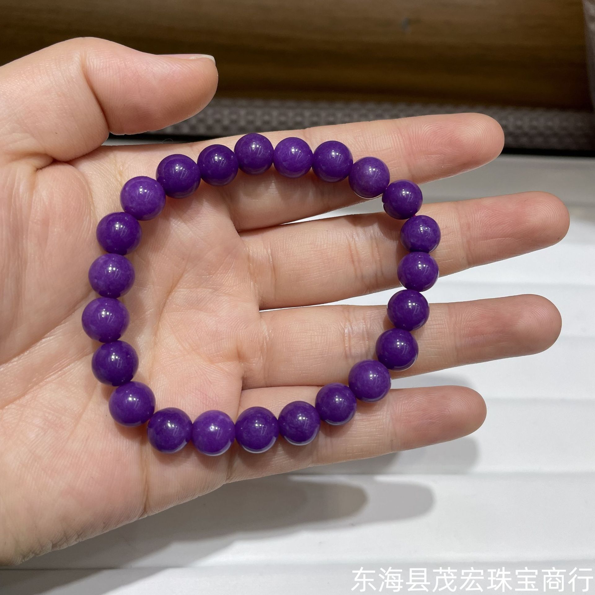 厂家直供8mm琉璃圆珠成品手工diy文玩配饰手串手链