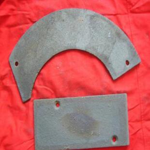 抛丸机配件 抛丸机高铬叶片履带叶片 可按需加工定 制