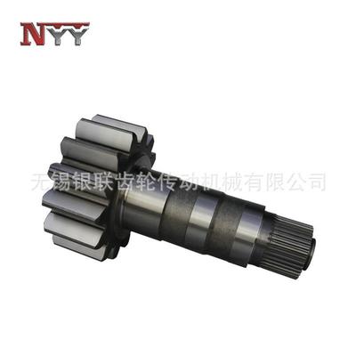 德国技术 厂家 定 制风电偏航变桨齿轮轴 高精密GB-5级磨齿