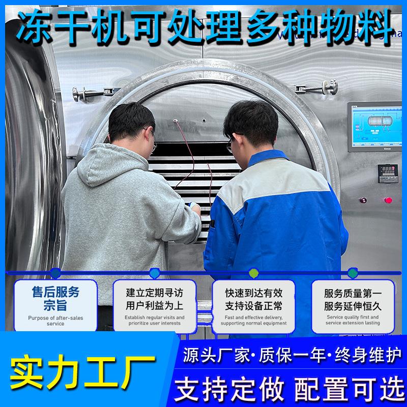 西红柿蛋饺GKL汤冲泡汤机料冻干机低温鸡水混沌冻干机粉剂冻干设