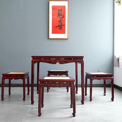赫芬顿中式玄关桌条几