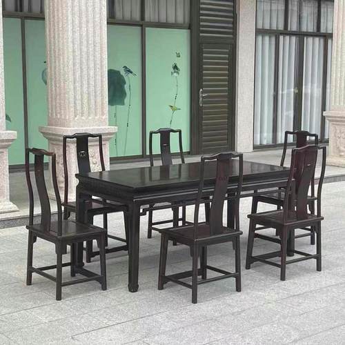 红木家具老挝大红酸枝中式交趾黄檀方桌圆桌餐桌饭桌老料可定制