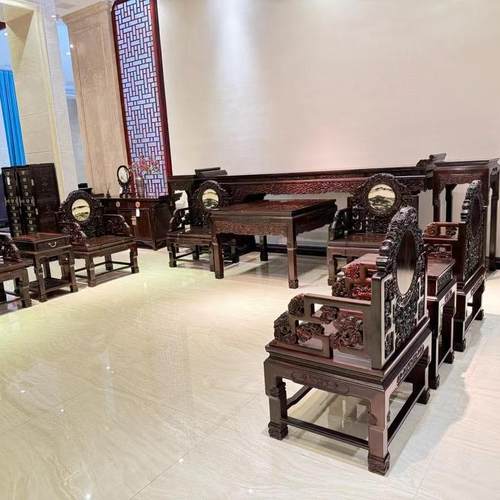 赫芬顿红木家具供桌神台八仙桌