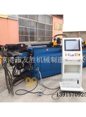 厂家供应全自动弯管机DW-38CNC-6A-2S噪音小单头液压全自动弯管机