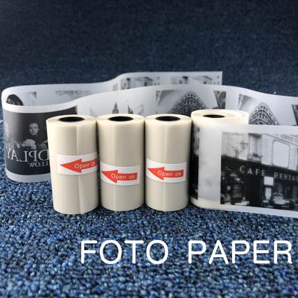 paperang 喵喵机纸 热敏打印纸胶片foto 照片打印 进口长效相片纸
