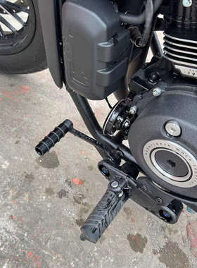 适用春风450CLC 250CL-C改装刹车加大踏板脚踏板加大边撑挂档杆