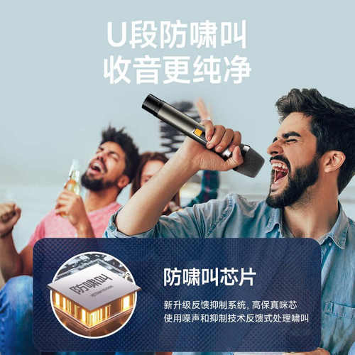 Sansui/山水K38无线话筒 户外广场舞音响会议主持演讲家用万能麦
