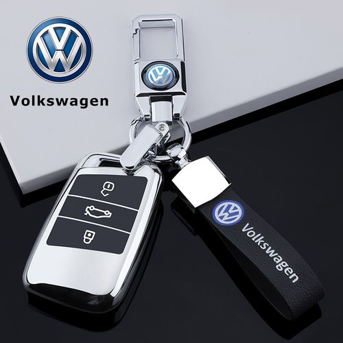 大众迈腾钥匙套新辉腾帕萨特CC车钥匙包迈腾B8高档330扣蔚揽壳