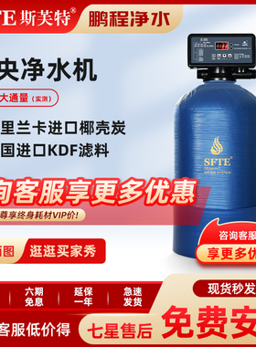 斯芙特中央净水器全屋过滤器厨房别墅厨下自来水过滤大流量C2000