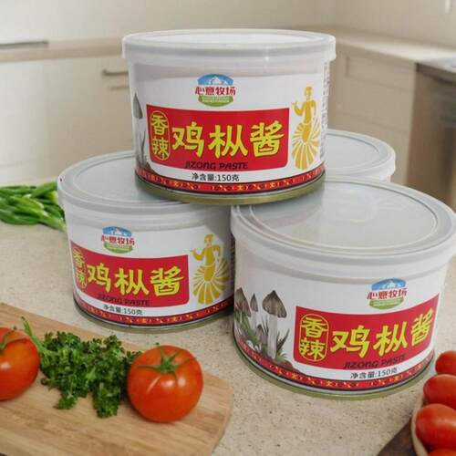 150克4罐6包邮克香辣鸡枞