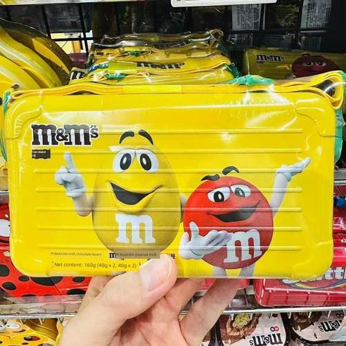 Ole精品超市豆奶巧克力豆彩虹糖果原装彩色充气糖果小肩袋