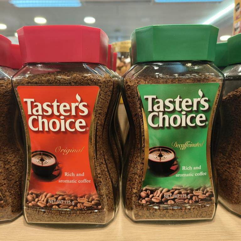 香港代购雀巢优质低因咖啡粉175g无糖零脂美式拿铁冻干黑咖啡速溶