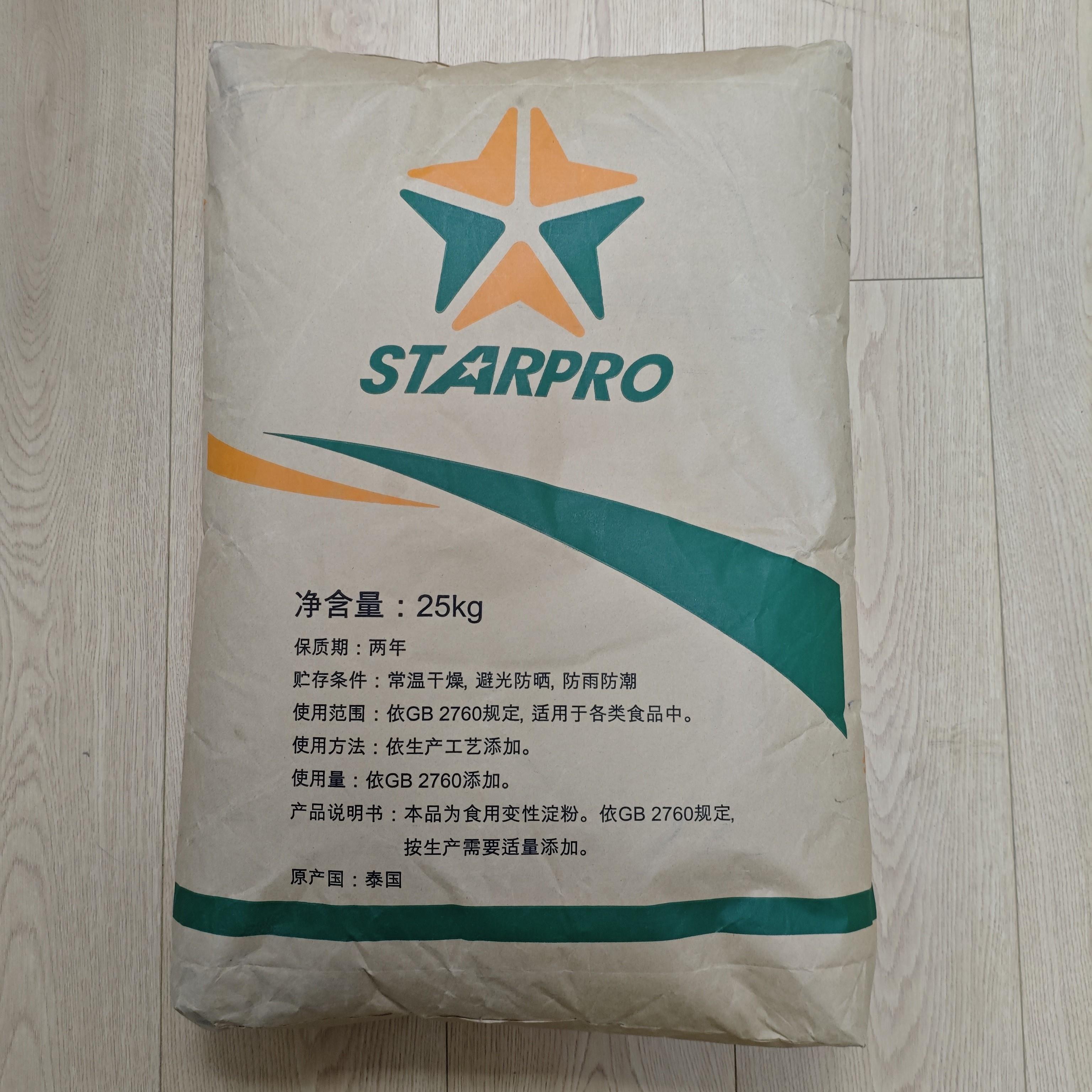 泰国普罗星 一级 木薯变性淀粉乙酰化二淀粉磷酸酯肉糜果酱SH52