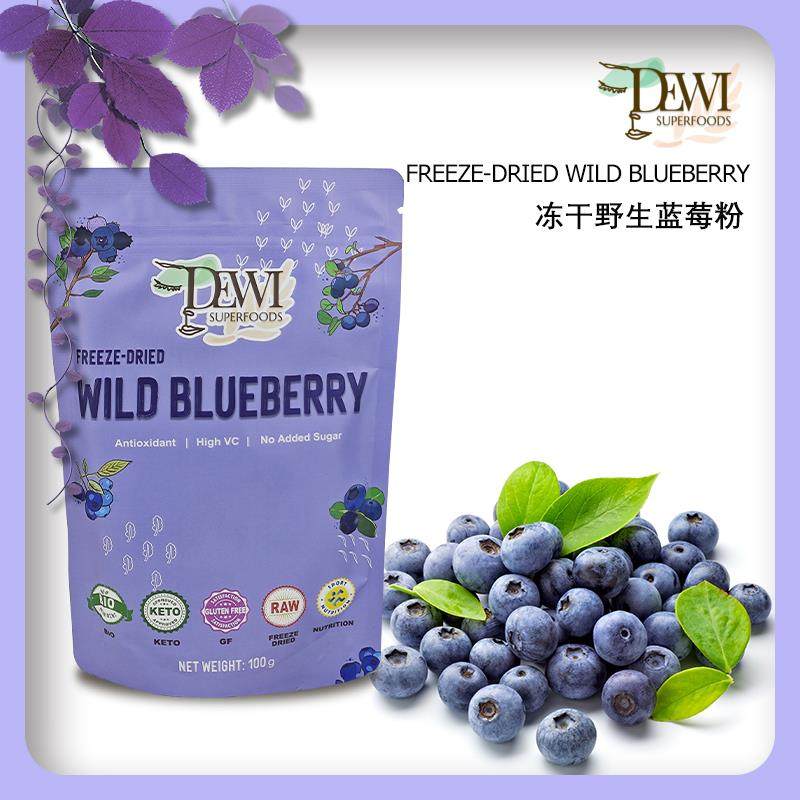 Freeze-dried Wild Blueberry冻干野生蓝莓汁粉呵护视力富花青素