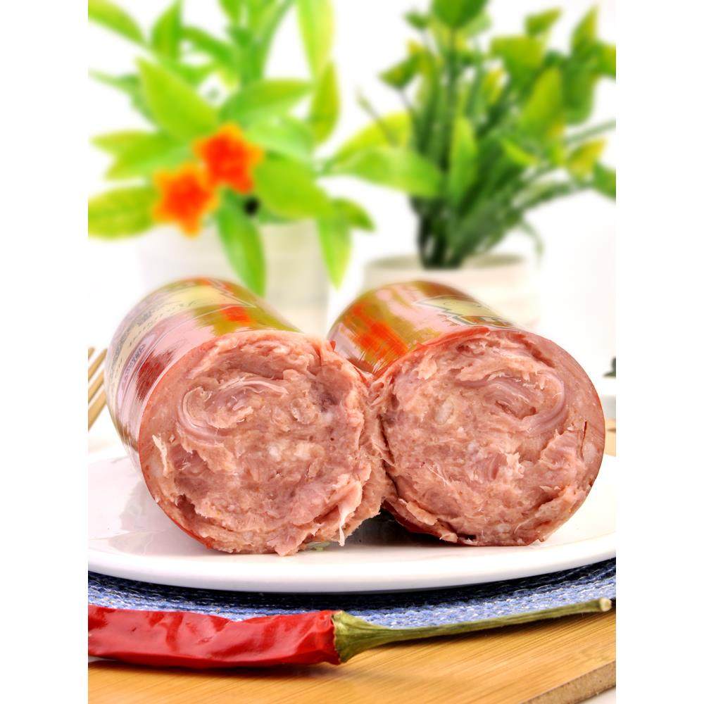 俄罗斯卢布肠香肠火腿纯肉肠原装风味瘦肉盐水特产俄式下酒菜即食