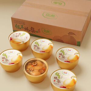 DOLE都乐银耳/枇杷炖梨280g*6整箱装水果罐头方便食品休闲零食