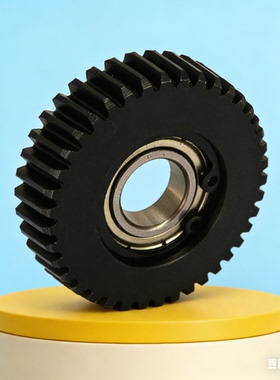 GEABDB1.0-20 24 25 30 35 40 48 50 60-12轴承嵌入型发黑直齿轮