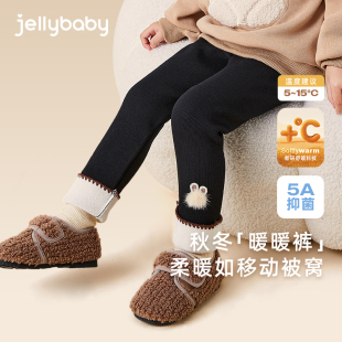 抗菌锁温 保暖儿童裤 女童加绒打底裤 外穿冬款 子秋季 宝宝秋冬长裤