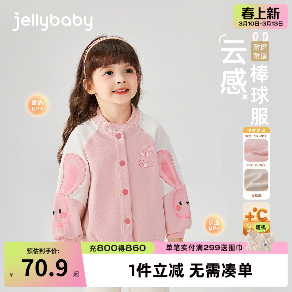 女童棒球服春季小女孩春秋运动儿童春款外套洋气四岁宝宝春装新款