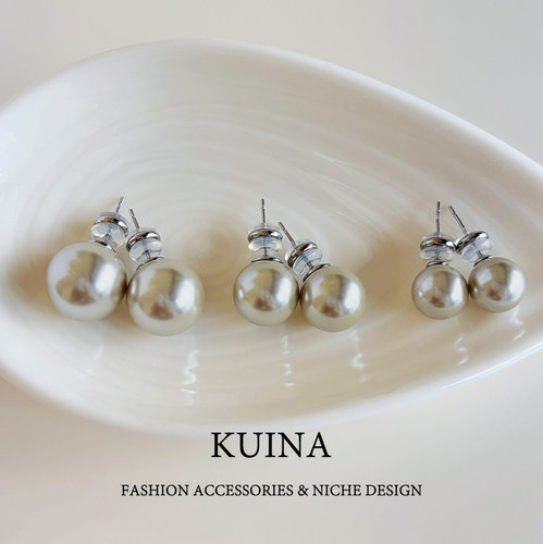 澳白海水珍S999银针养耳洞小耳钉