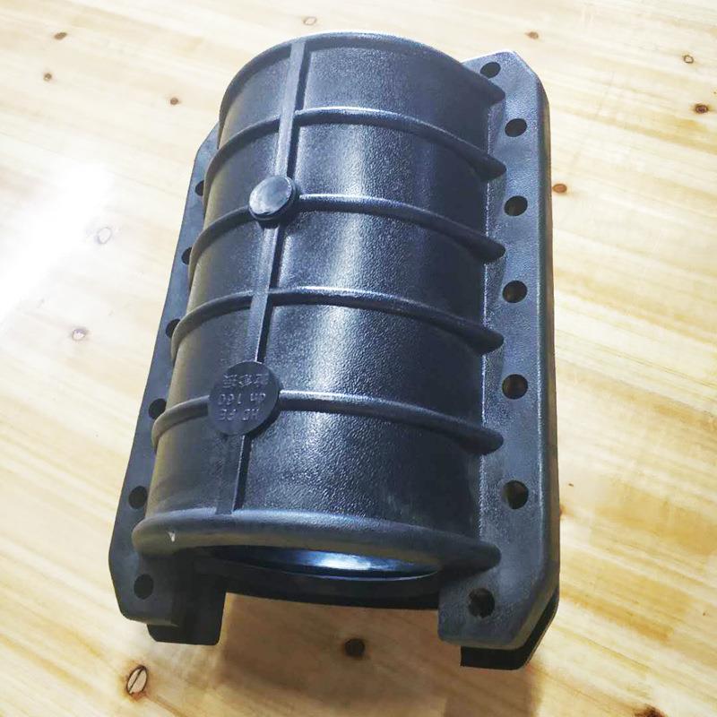 HDPE快速抢修节分水器PE管件哈夫节补漏器抱箍堵漏器D63-315