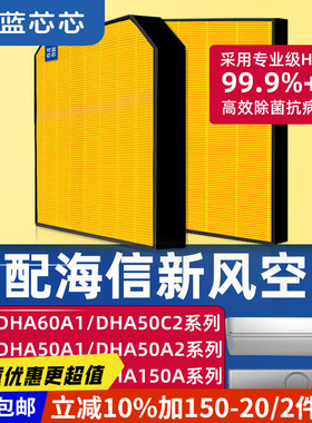 适配美的华凌新风空调COLMO/N8MKA1/FC-35K2/35K5滤芯滤网