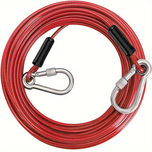 加长拴狗链子防咬链狗狗牵引绳钢丝绳狗链小型犬中大型犬栓狗绳子