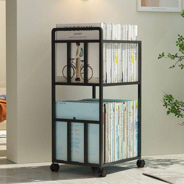 移动书可移动储物架小书架书本架子收纳桌旁置物架小推车落地教室,收纳整理,书桌收纳置物架,淘宝优惠券,粉丝福利购,淘宝优惠卷