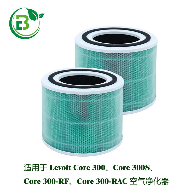 适配LEVOITCore 300S 空气净化器滤芯 Core 300S活性炭空气滤芯