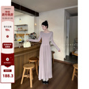 显瘦内搭长款 姜雯 针织打底连衣裙气质修身 收腰长袖 裙子 巨好看