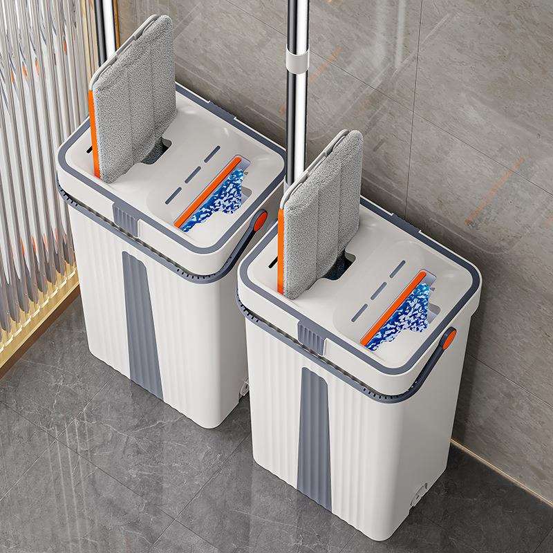 2板02新款拖把家用一拖净免手洗261懒人平5拖刮刮乐地拖布拖拖地