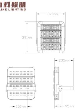 led投光灯户外防水大功率超亮050W20招T1120W广告牌篮球场01w投光