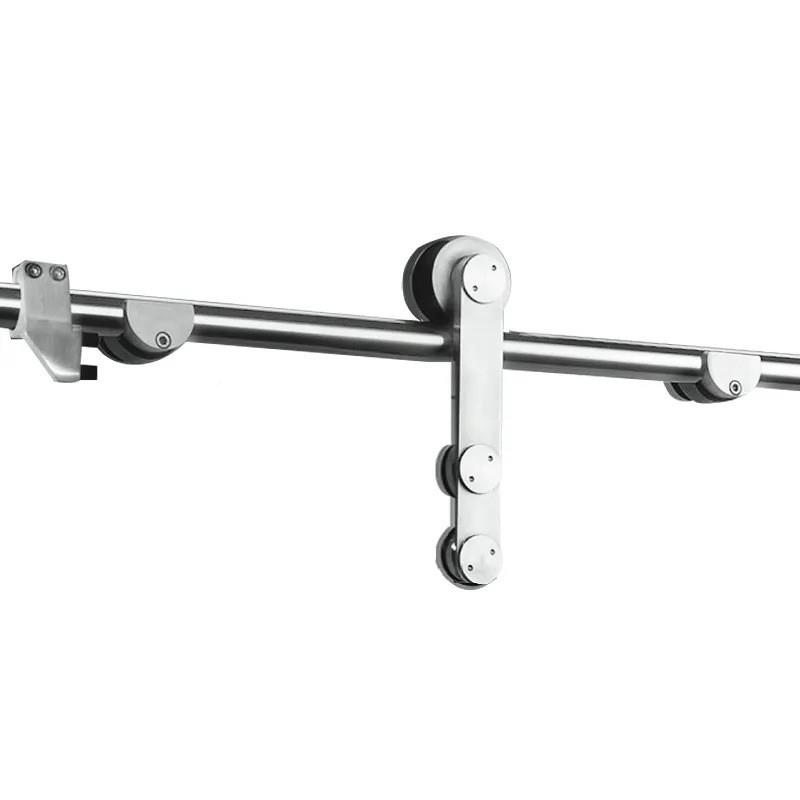 双向冲移门滑浴室玻璃门轮不轮锈RSD-01钢3缓04玻璃推拉吊门滑轮